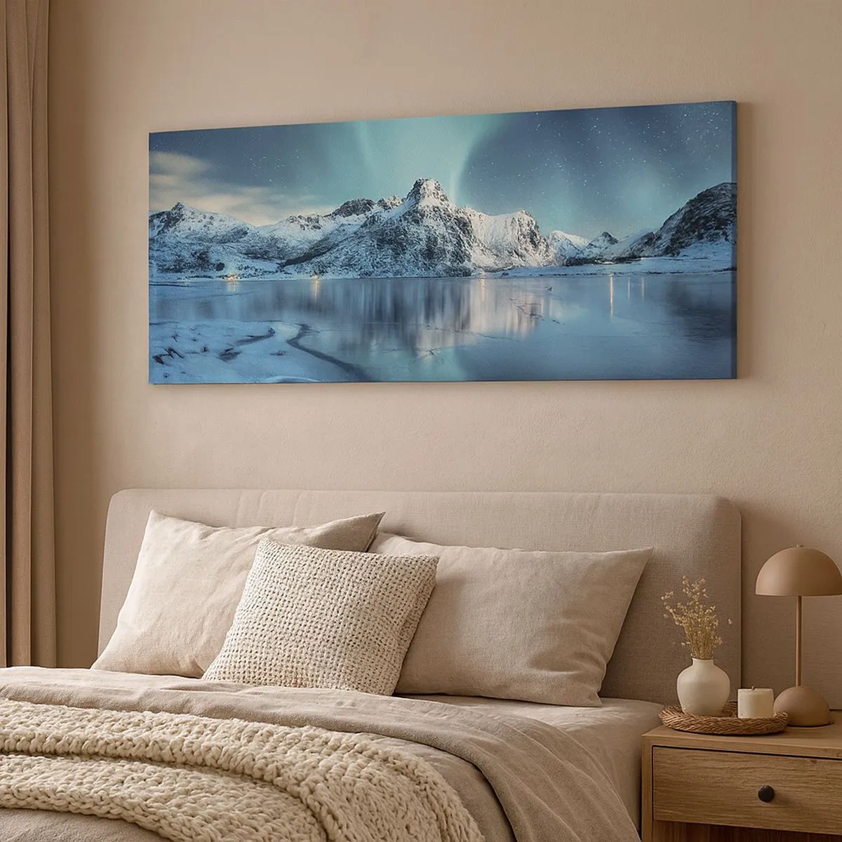 Canvas picture - The Night of Light - 100x40 cm