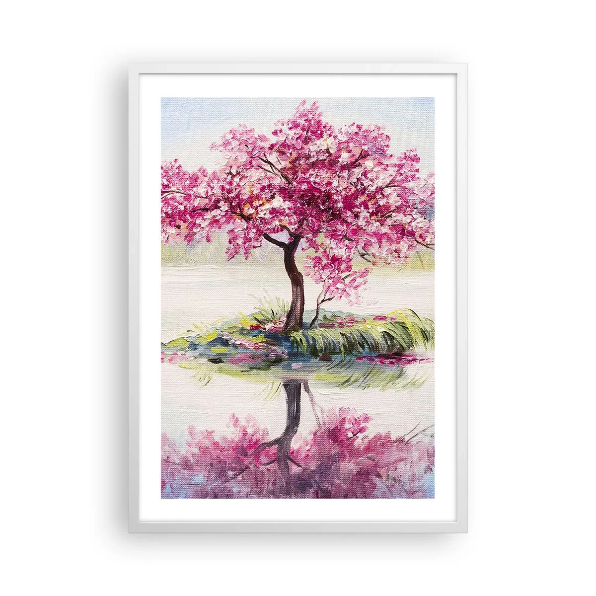 Poster in white frmae - Spring Holiday - 50x70 cm