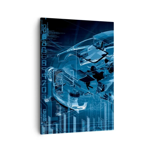 Canvas picture - Engineering Anatomy - 50x70 cm