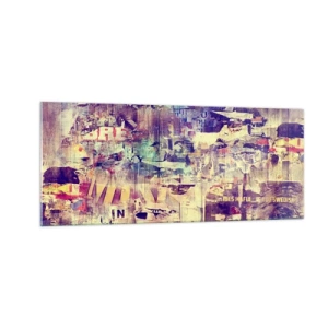 Glass picture - That's All That Is Left - 100x40 cm