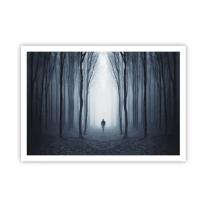 Poster - And Everything is Straight and Bright - 100x70 cm
