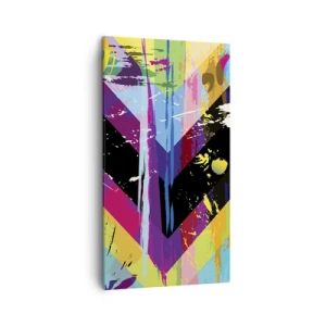 Canvas picture - From Top to Bottom - 45x80 cm