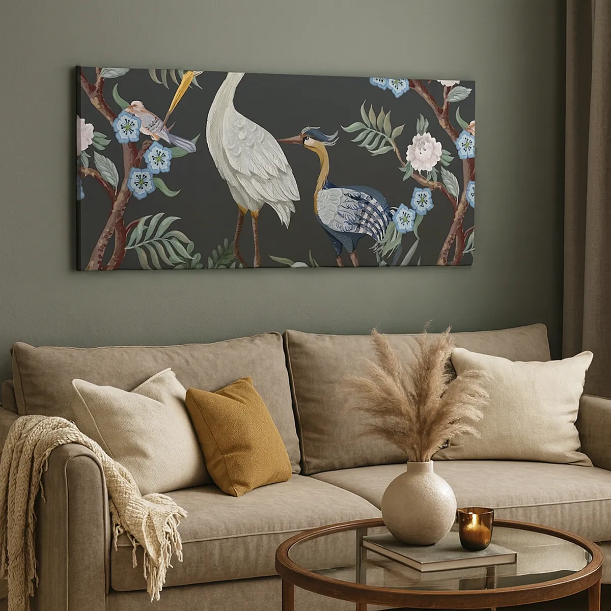 Canvas picture - Bird Truth - 30x30 cm