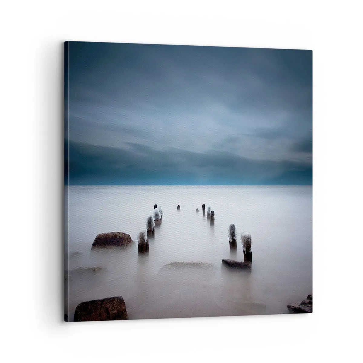 Canvas picture - Pensive Lake - 60x60 cm