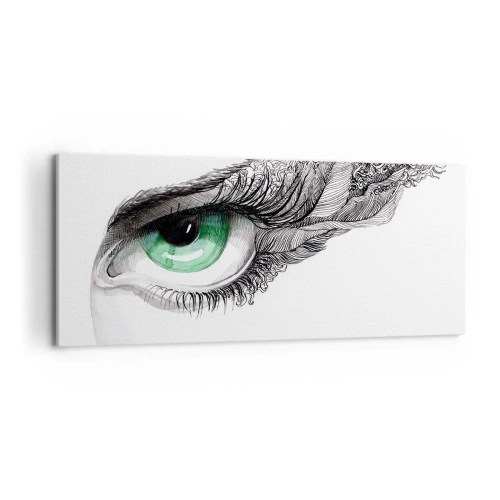 Canvas picture - Beautiful and Ready to Attack - 100x40 cm
