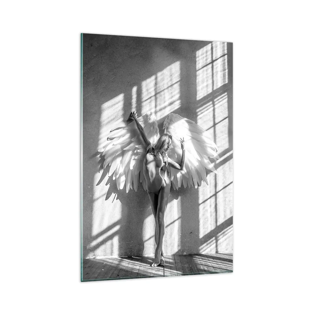 Glass picture - Straight from the Sky - 80x120 cm