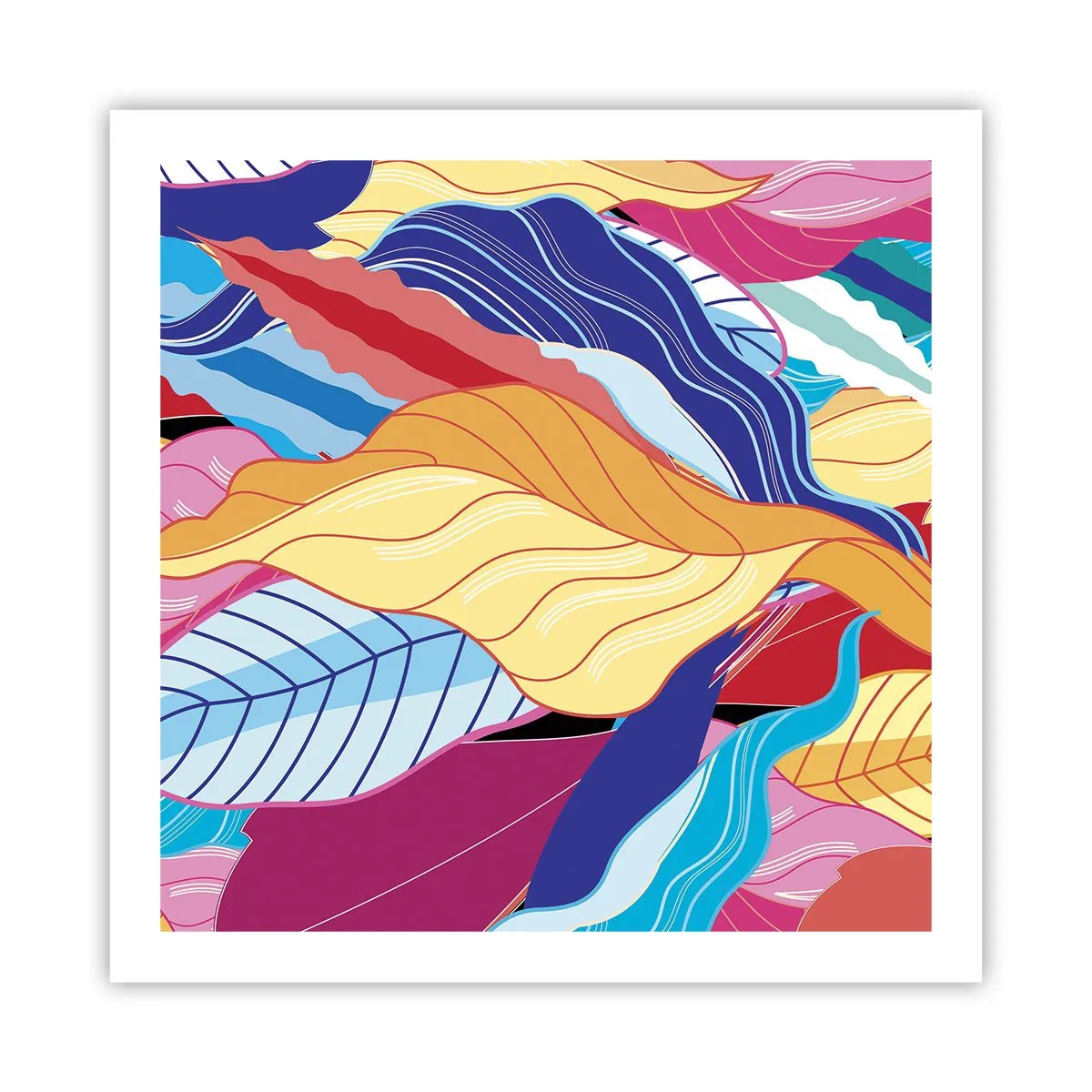 Poster - Queen of Mess - 60x60 cm