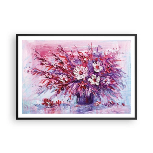 Poster in black frame - Innocence and Passion - 100x70 cm