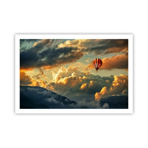 Poster - I Like Flying - 91x61 cm