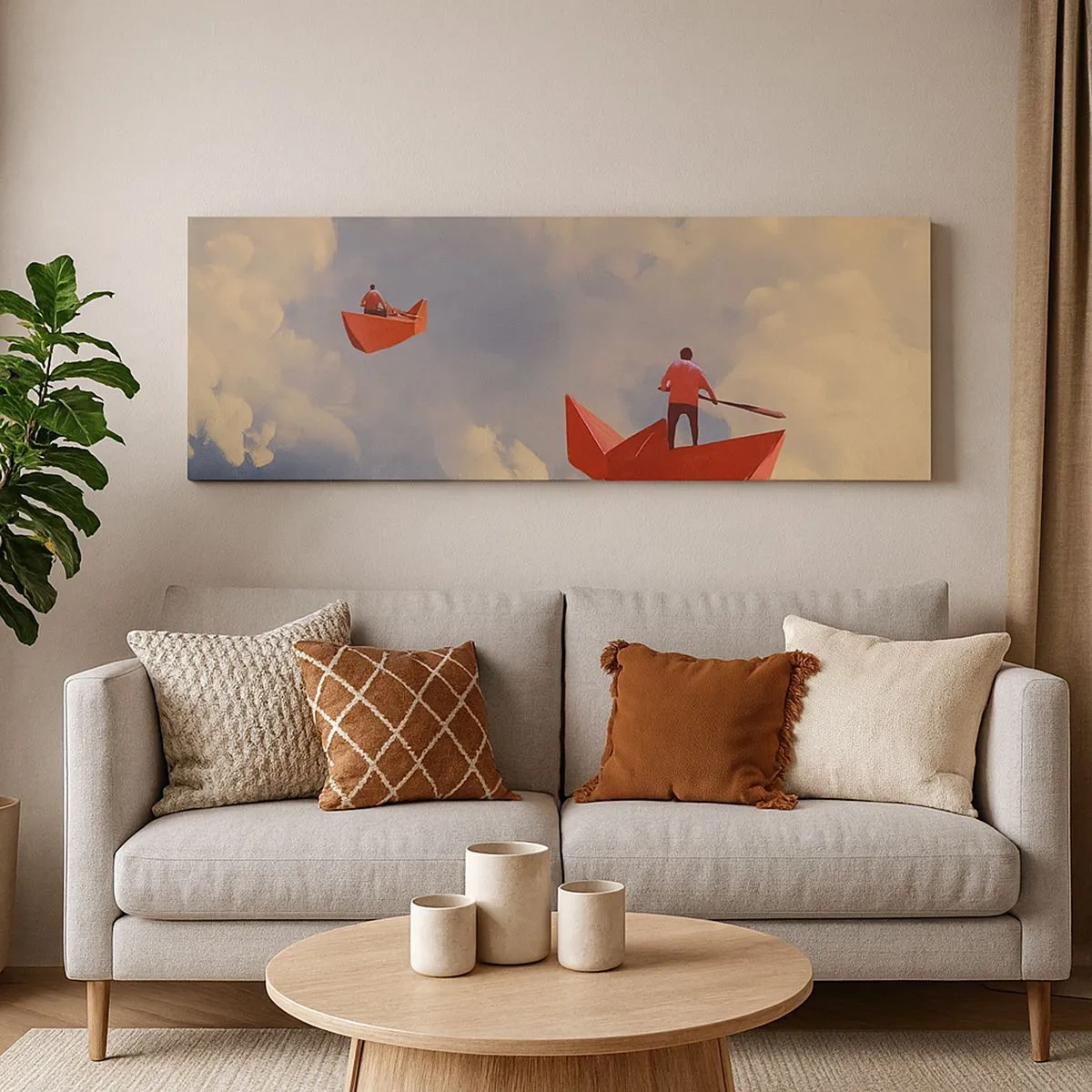 Canvas picture - Dream Trip - 100x40 cm