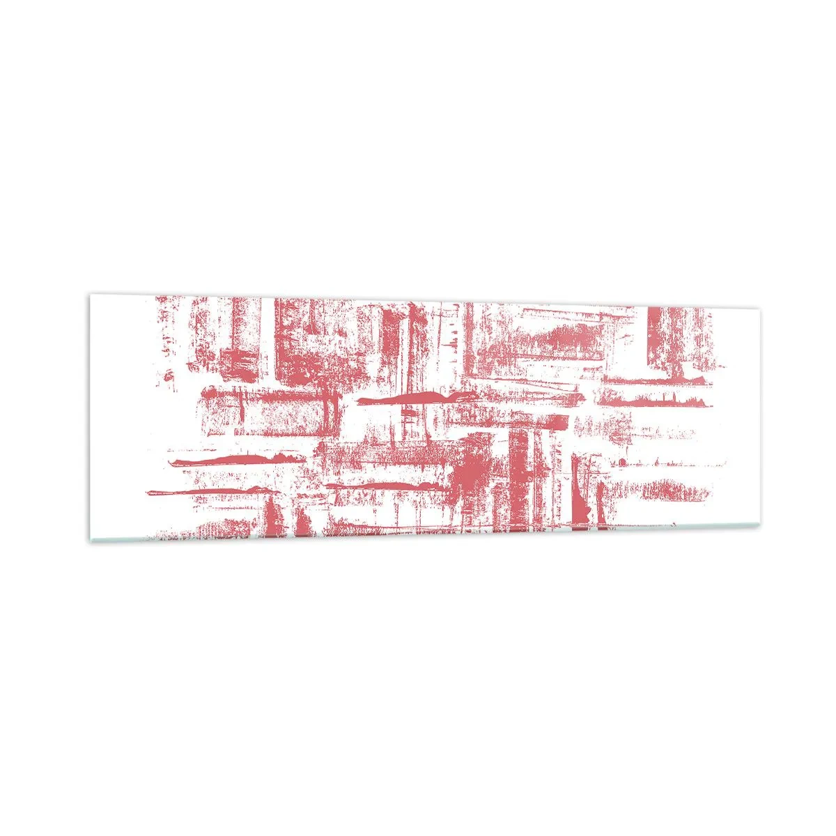 Glass picture - Red City - 160x50 cm