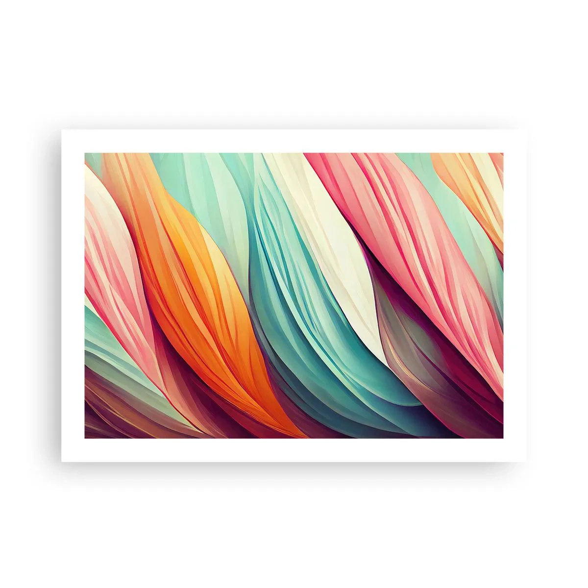 Poster - Rainbow Knot - 70x50 cm