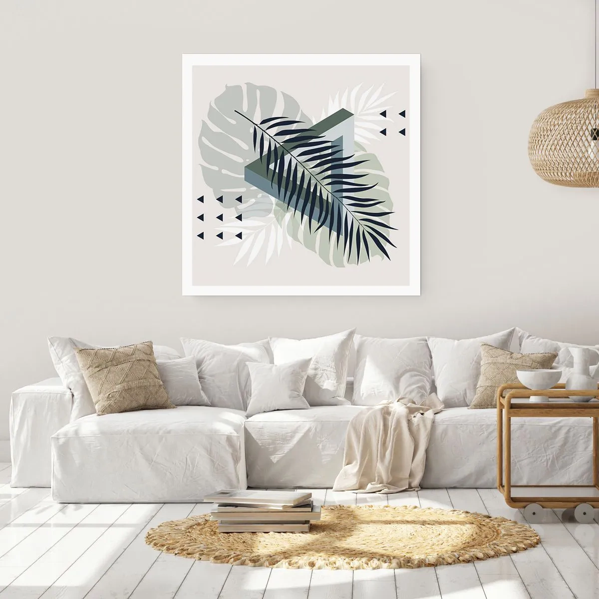 Poster - Nature and Geometry - Two Orders? - 50x50 cm
