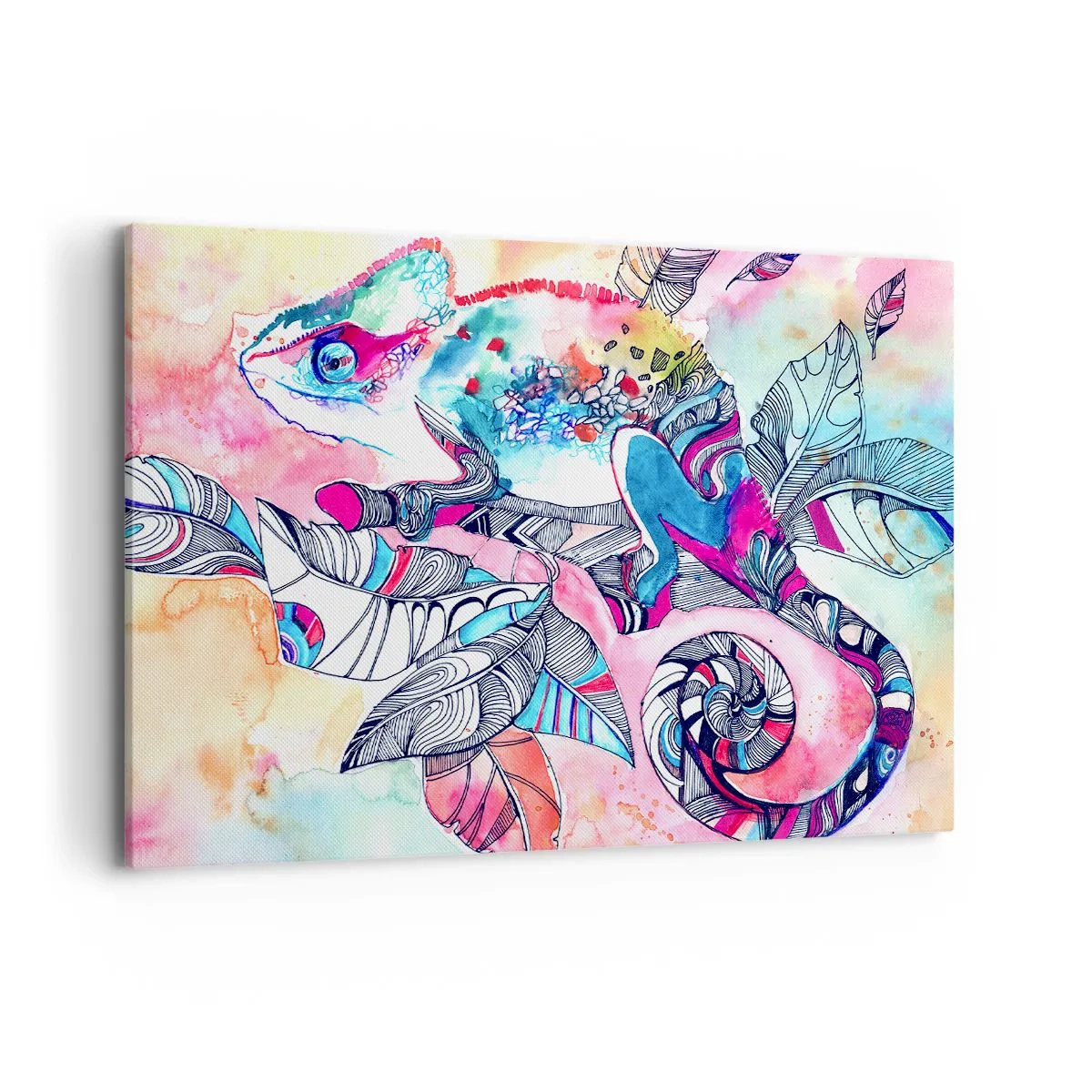 Canvas picture - Colourful Like Our World - 120x80 cm