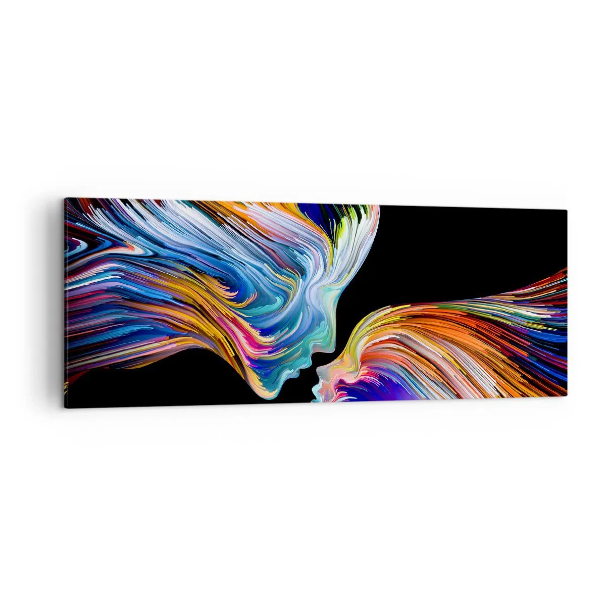Canvas picture - Fusion of Energy and Light - 140x50 cm