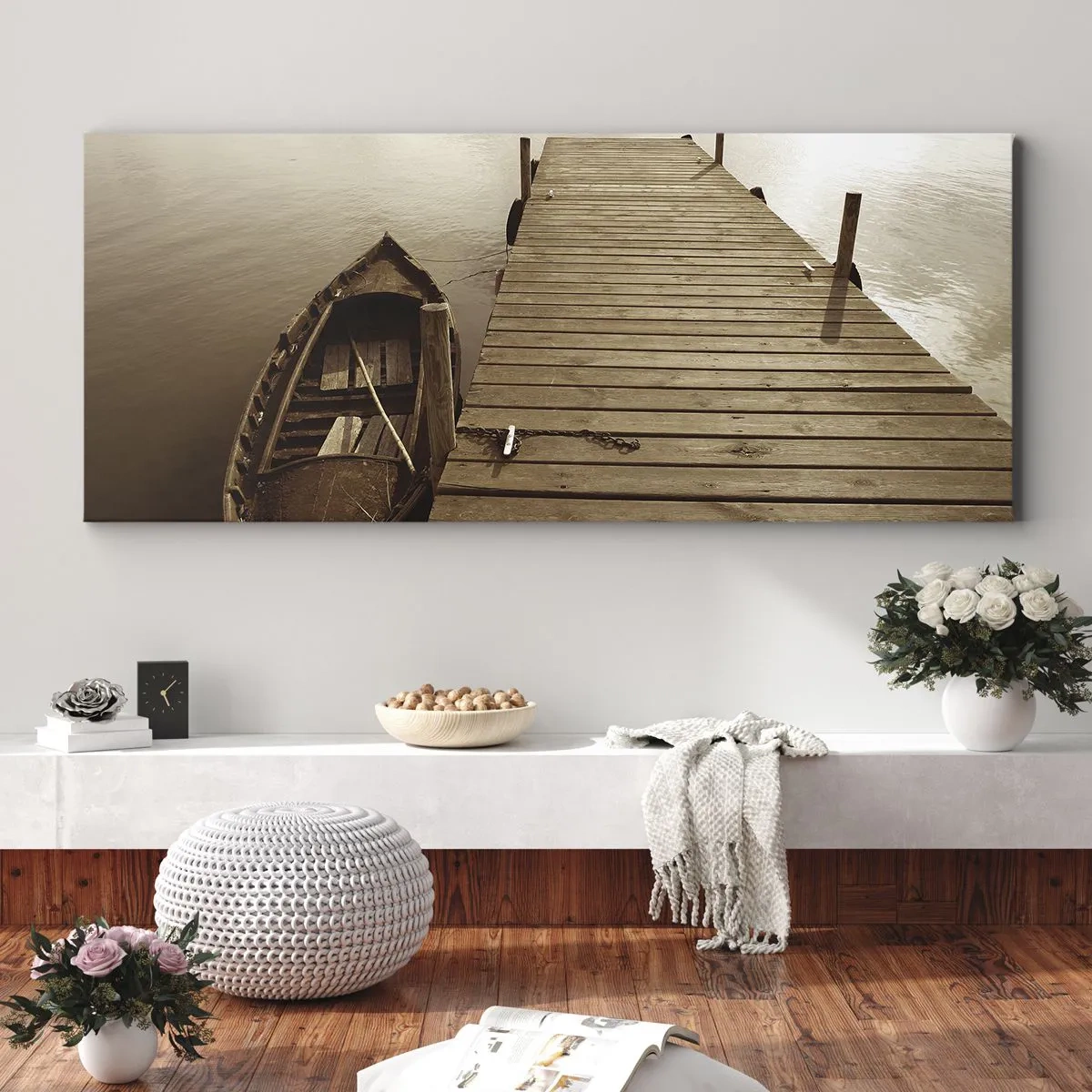 Canvas picture - Great Calm - 140x50 cm