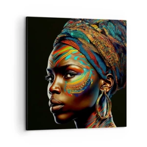 Canvas picture - African Queen - 50x50 cm
