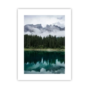 Poster - Quiet Please, Let's Not Wake Up Still Waters - 30x40 cm