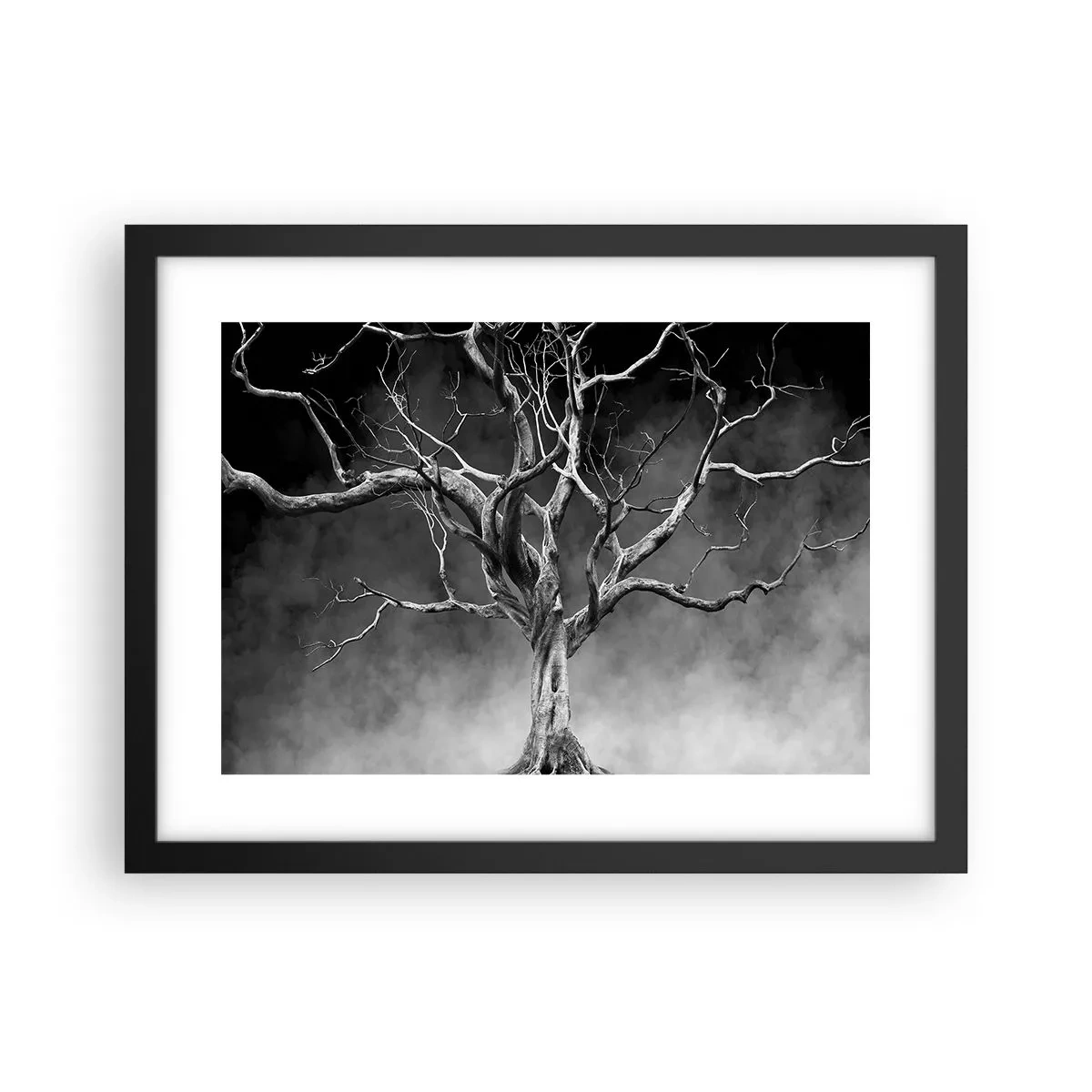 Poster in black frame - Primordial and Sacred - 40x30 cm