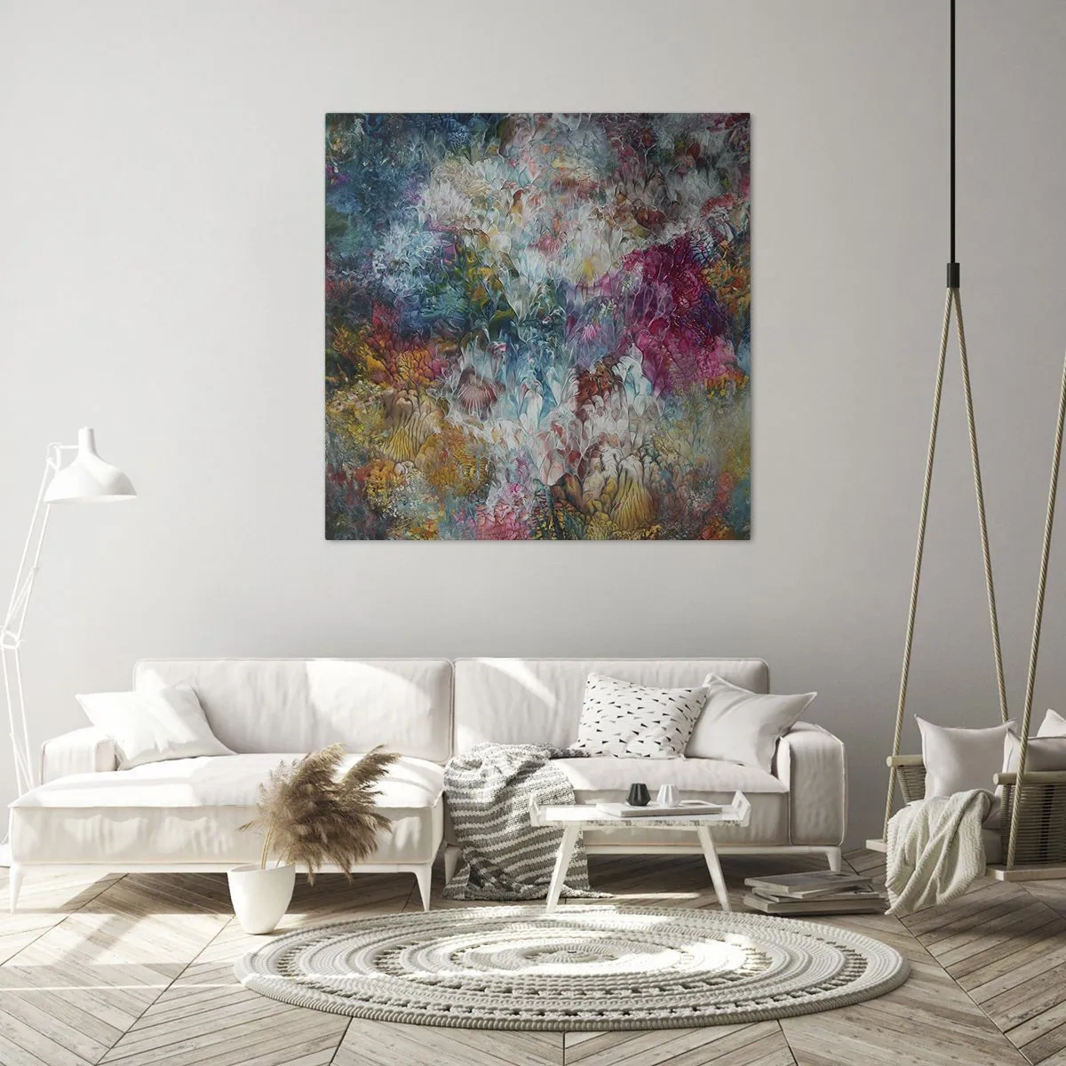 Canvas picture - In Full Bloom - 30x30 cm