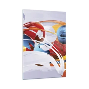 Glass picture - Dance of Elements - 80x120 cm