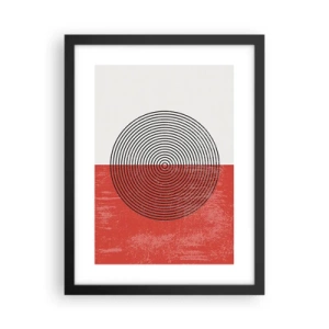 Poster in black frame - To the Core - 30x40 cm