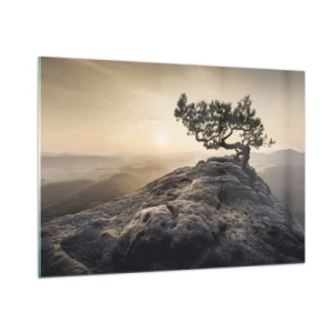 Glass picture - Life Always Wins - 100x70 cm