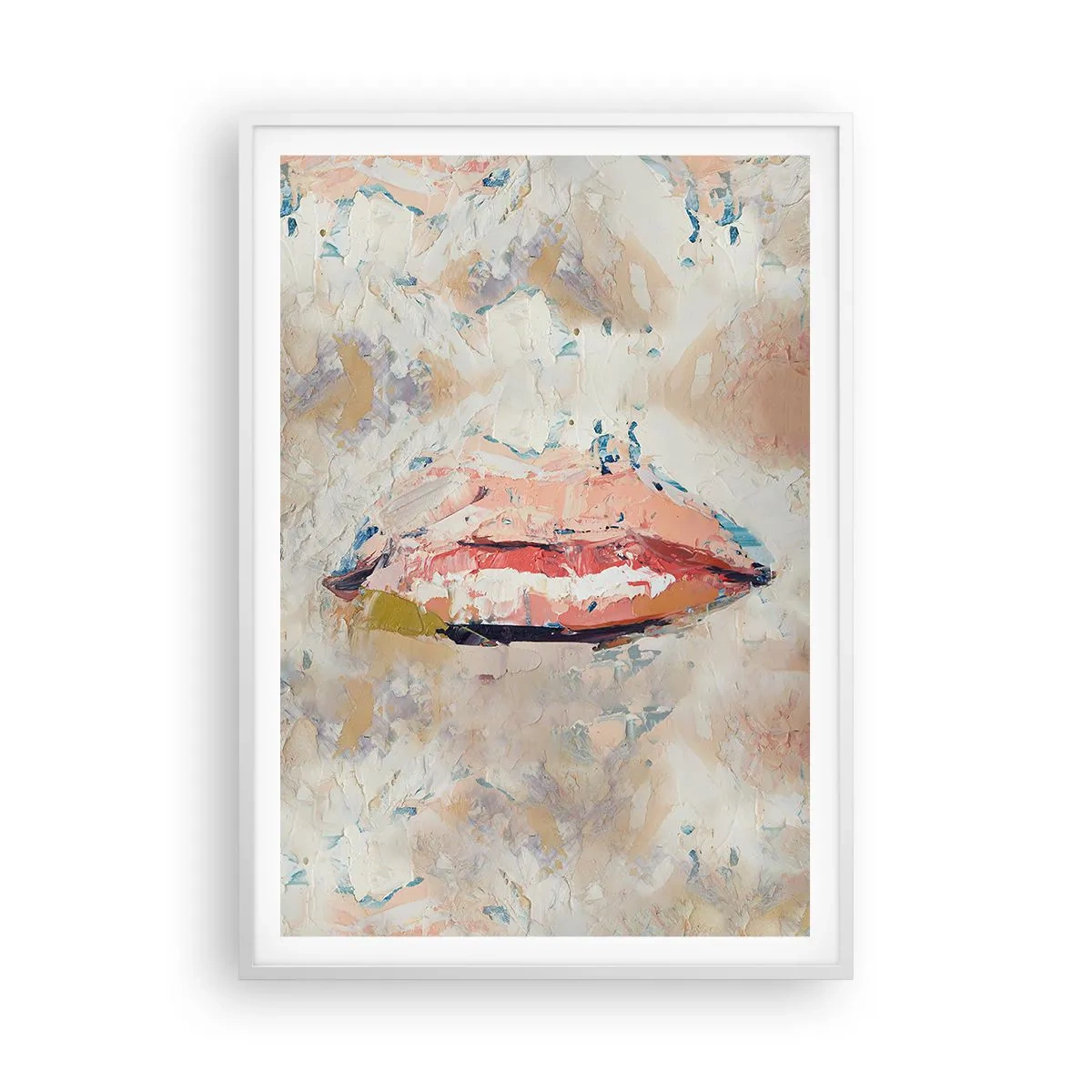 Poster in white frmae - It Awakens the Senses - 70x100 cm