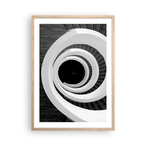 Poster in light oak frame - To the Point of the Matter - 50x70 cm