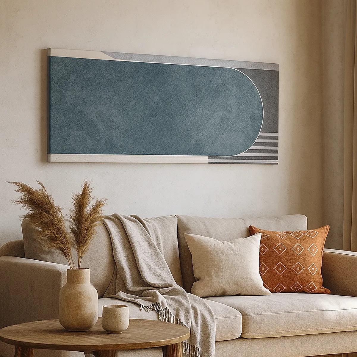 Canvas picture - Levelled Composition - 30x30 cm