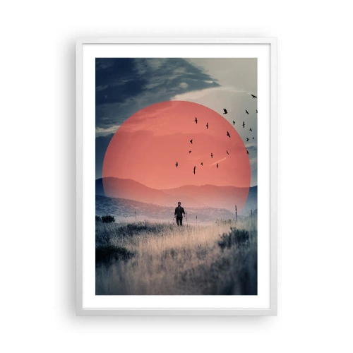 Poster in white frmae - In Their Elements - 50x70 cm