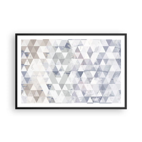 Poster in black frame - In the Rhythm of a Triangle - 91x61 cm