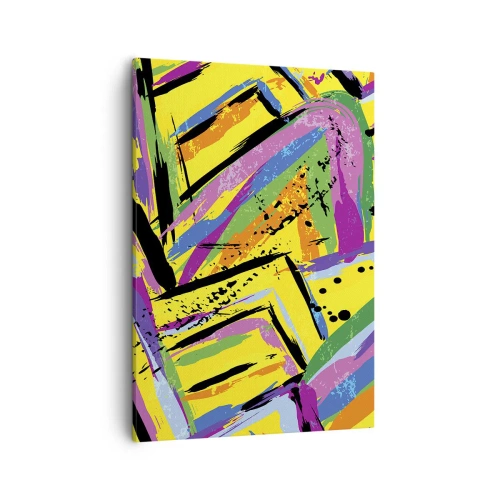 Canvas picture - Screaming from Joy - 50x70 cm