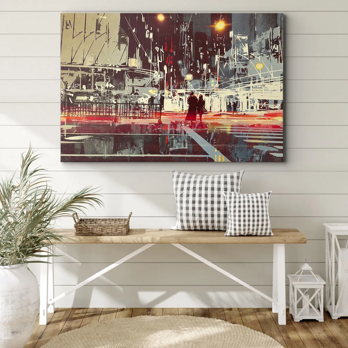 Canvas picture - Big City Trip - 100x70 cm
