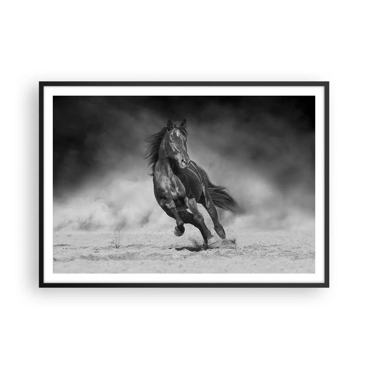 Poster in black frame - Worthy of Emir Himself - 100x70 cm