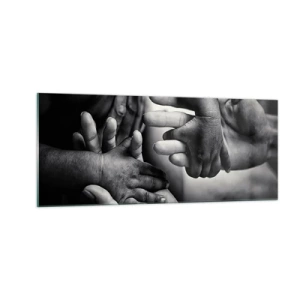 Glass picture - To be a Man - 100x40 cm