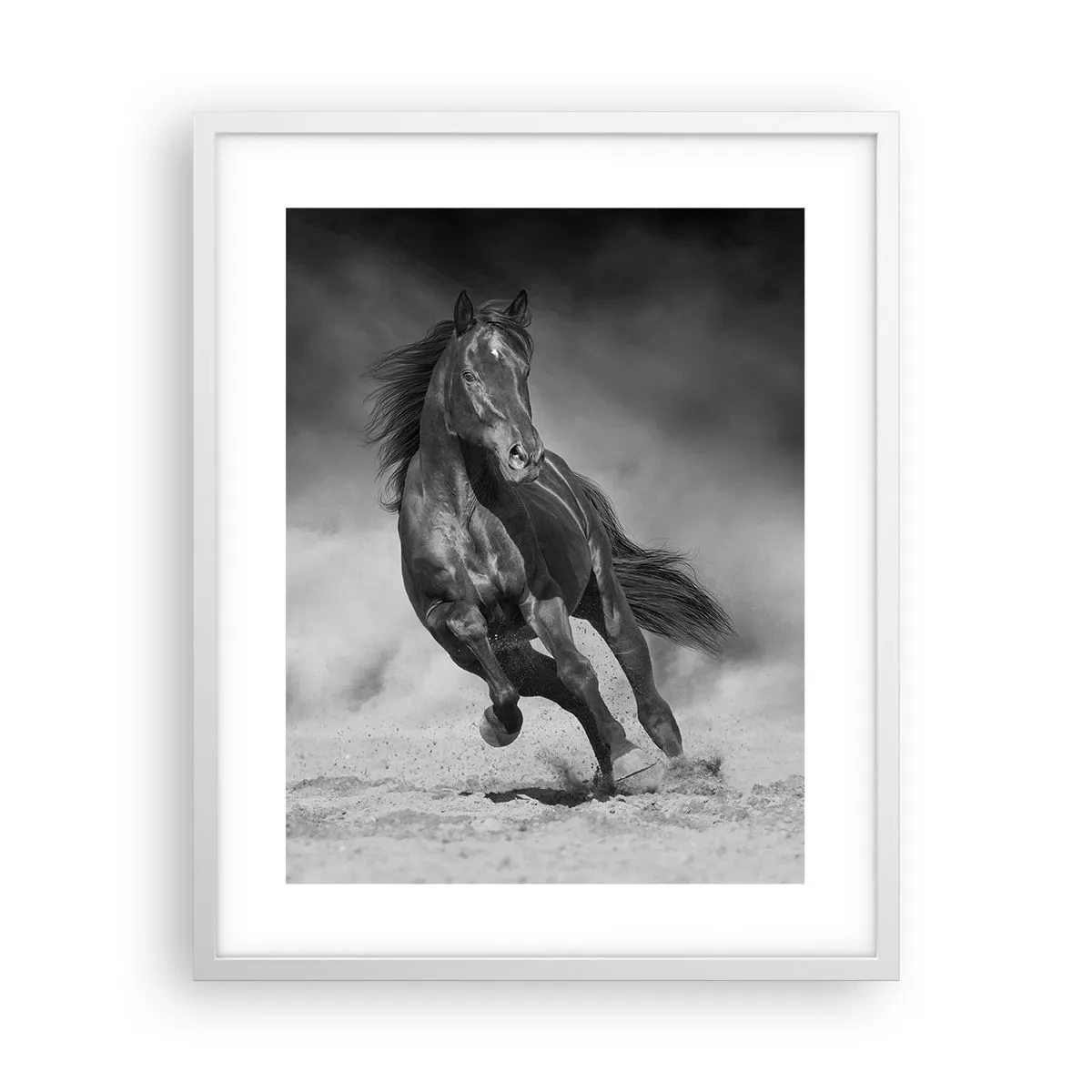 Poster in white frmae - Worthy of Emir Himself - 40x50 cm