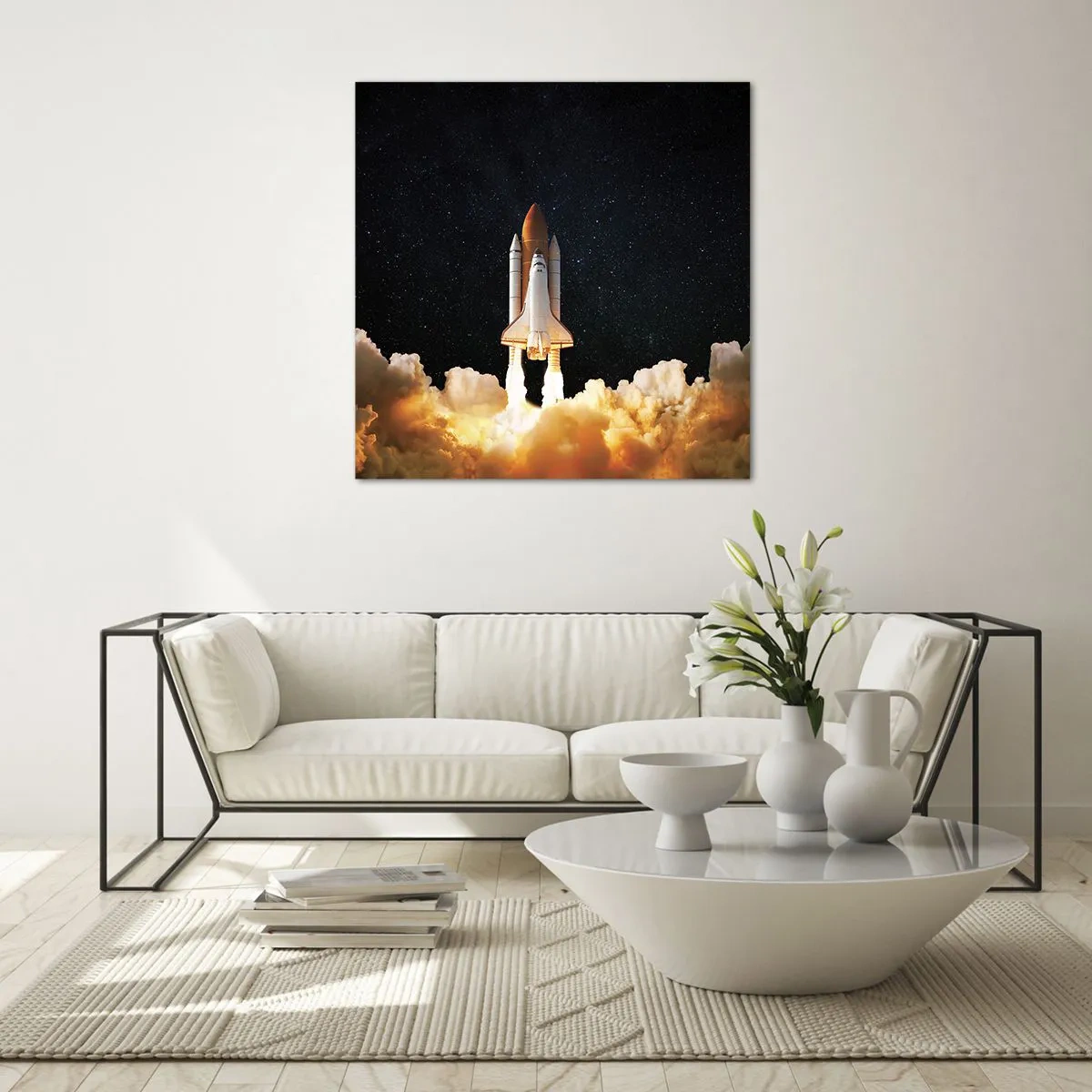 Glass picture - As Astra! - 40x40 cm