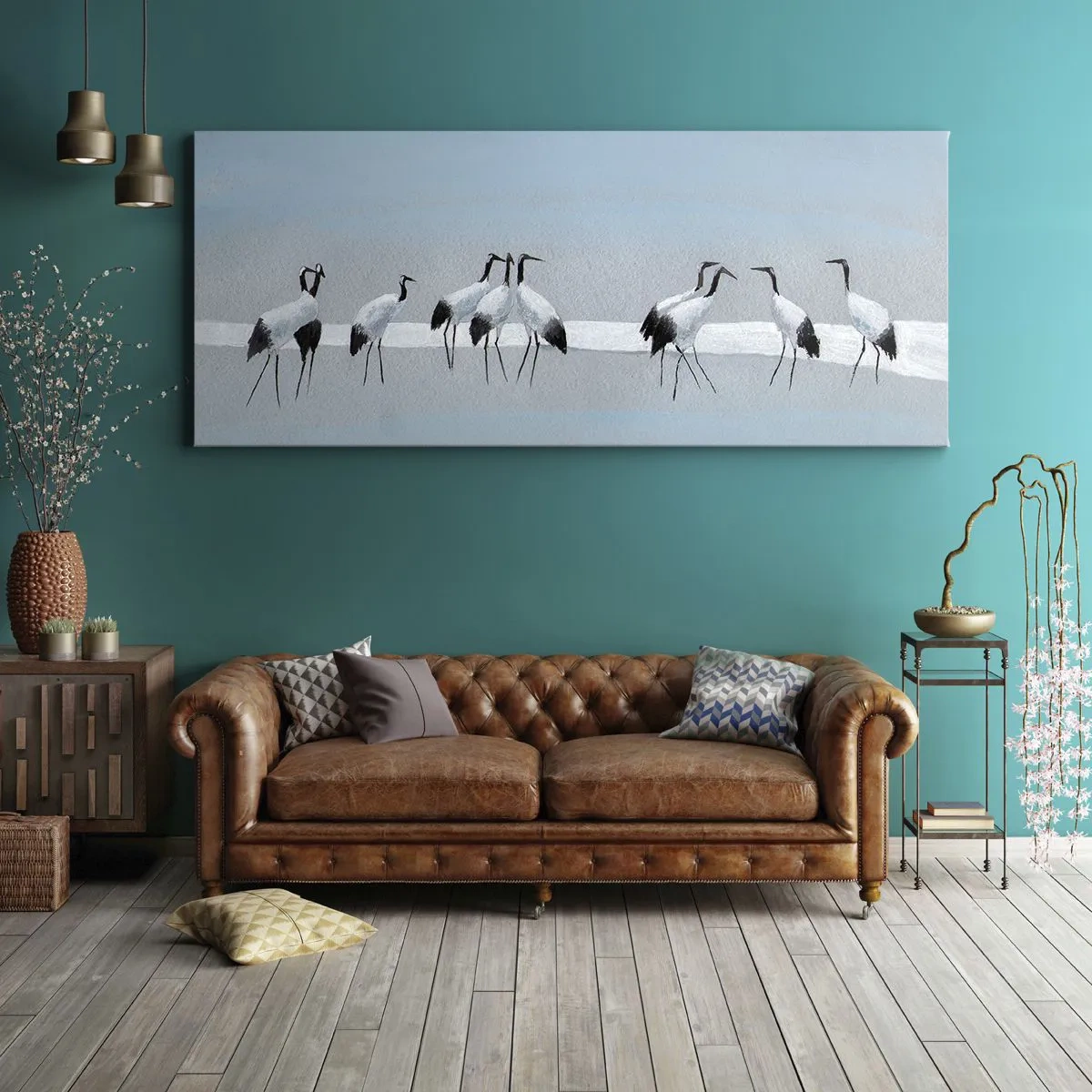 Canvas picture - After a Hot Day - 100x40 cm