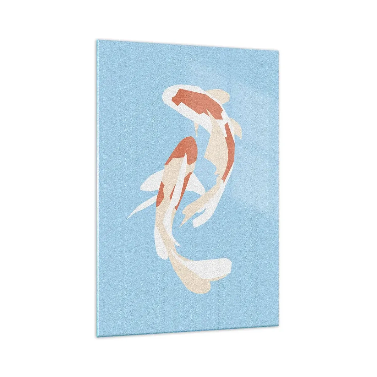 Glass picture - Spontaneous Synchronised Swim - 70x100 cm