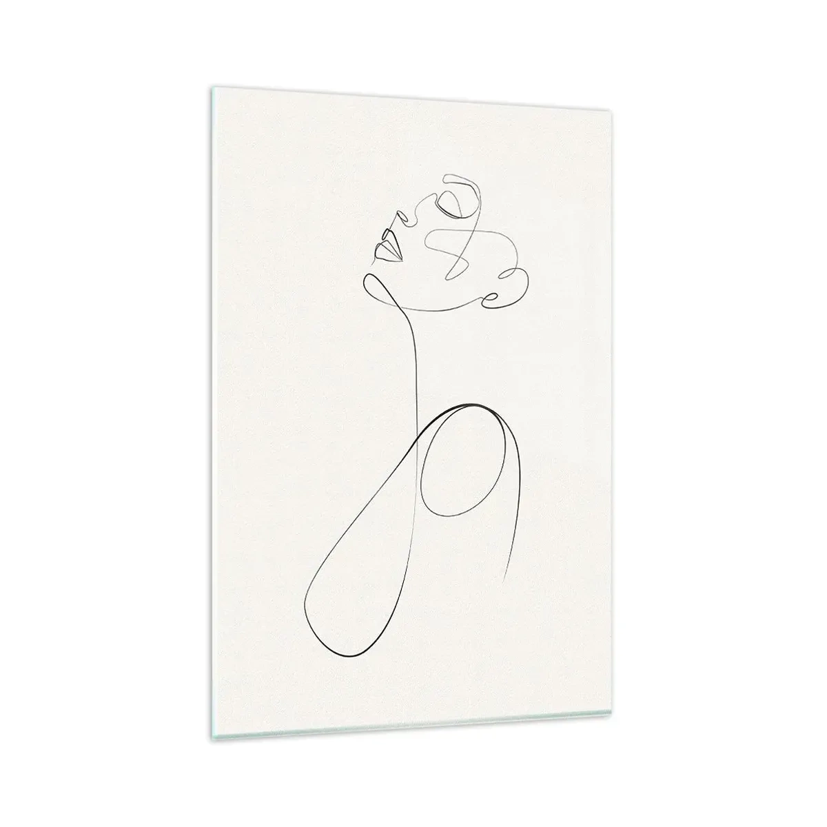 Glass picture - Entangled in Dreams - 80x120 cm