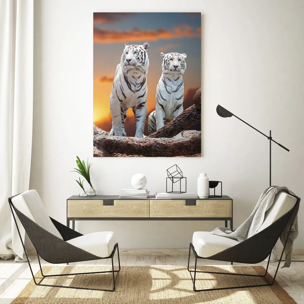 Glass picture - Just Like in Narnia - 50x70 cm