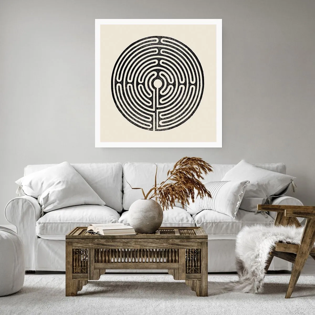 Poster - Mysterious Order - 50x50 cm