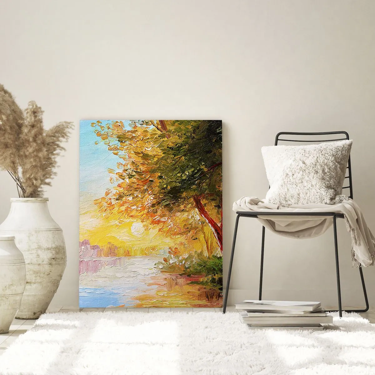 Glass picture - Et In Arcadia Ego - 50x70 cm