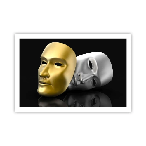 Poster - Life Is a Theatre - 91x61 cm