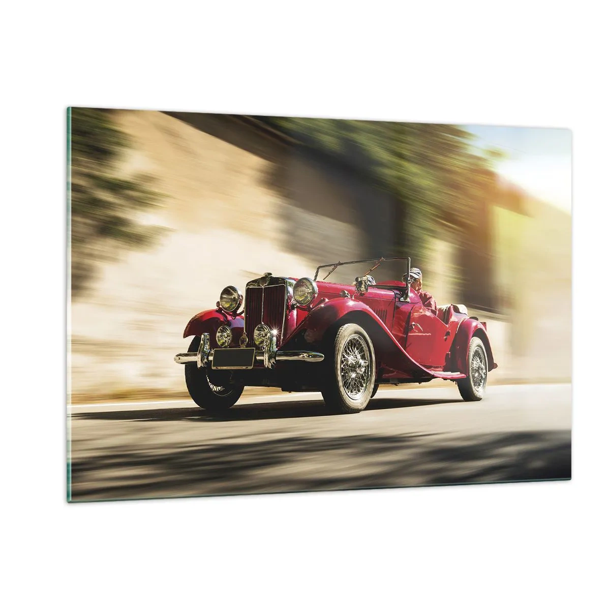 Glass picture - More Beautiful than Nike of Samothrace - 120x80 cm