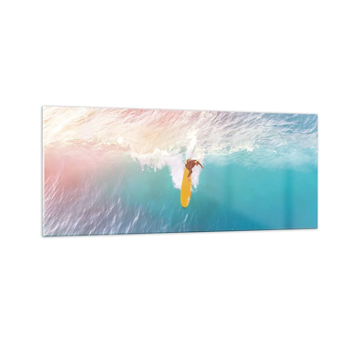 Glass picture - Ocean Rider - 100x40 cm