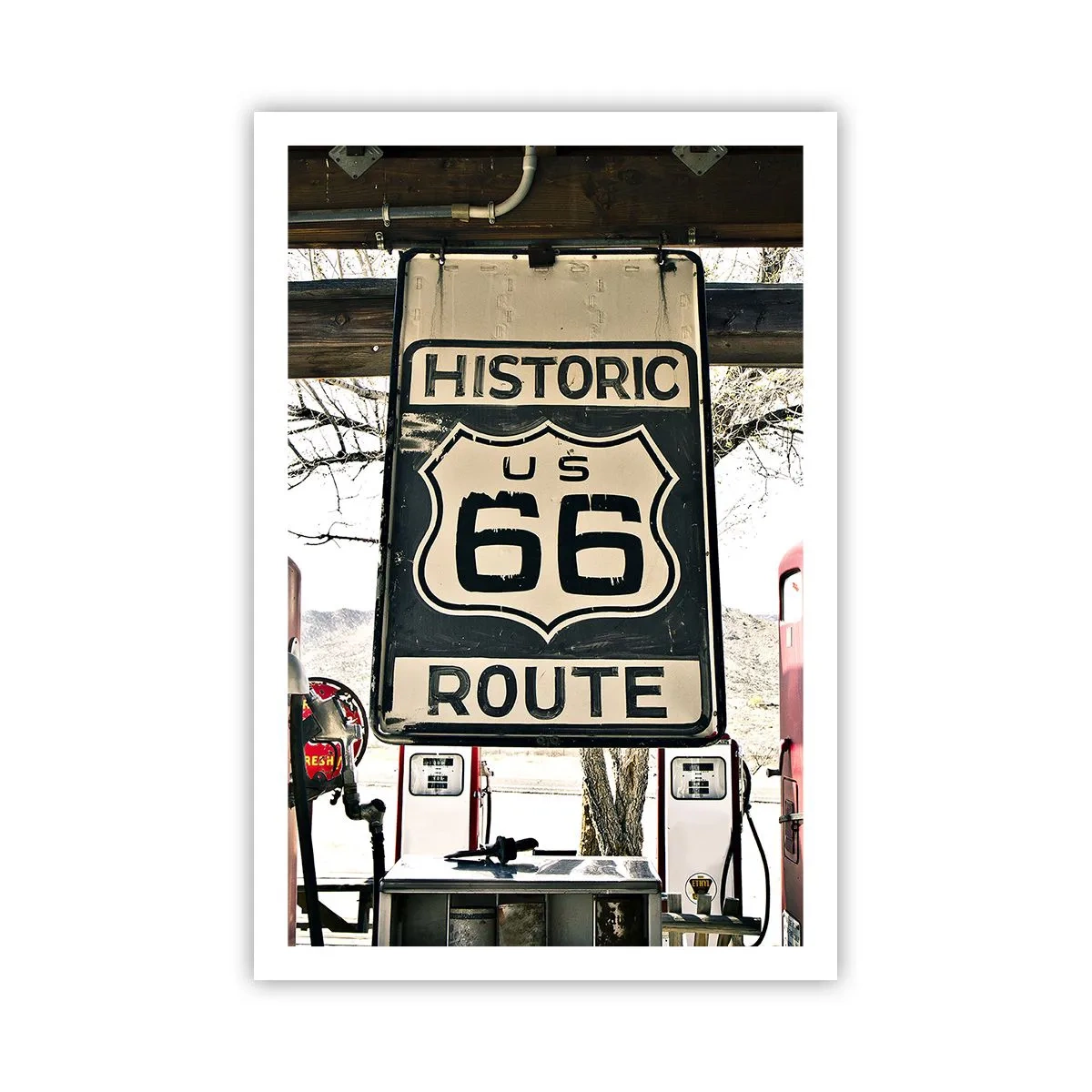 Poster - American Retro Trip - 61x91 cm