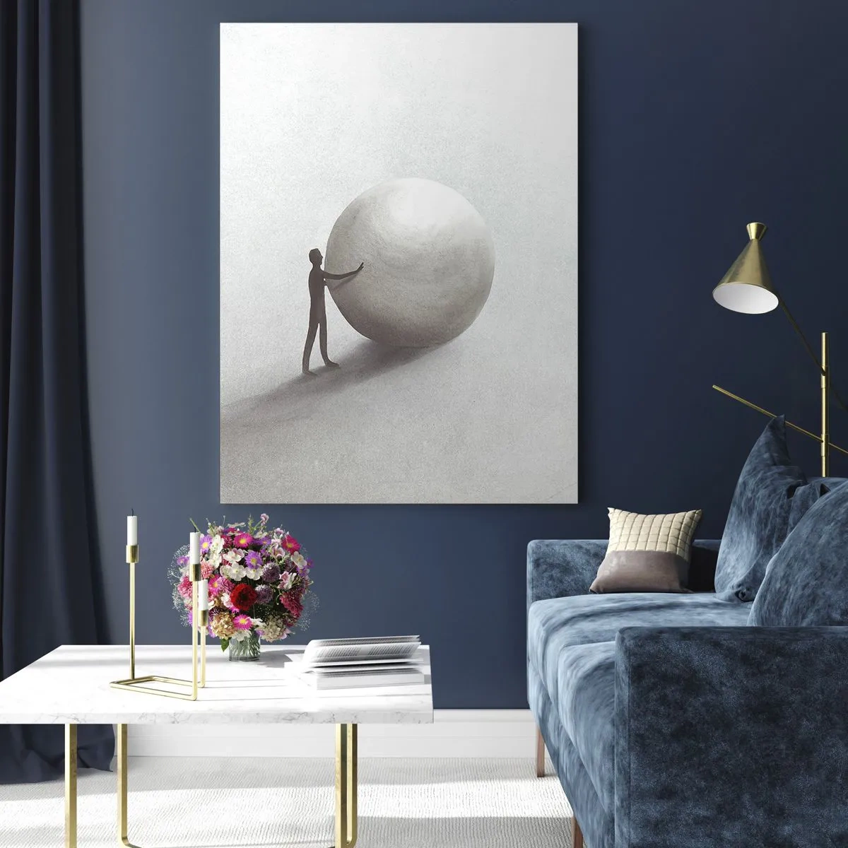 Glass picture - Game of Life - 50x70 cm