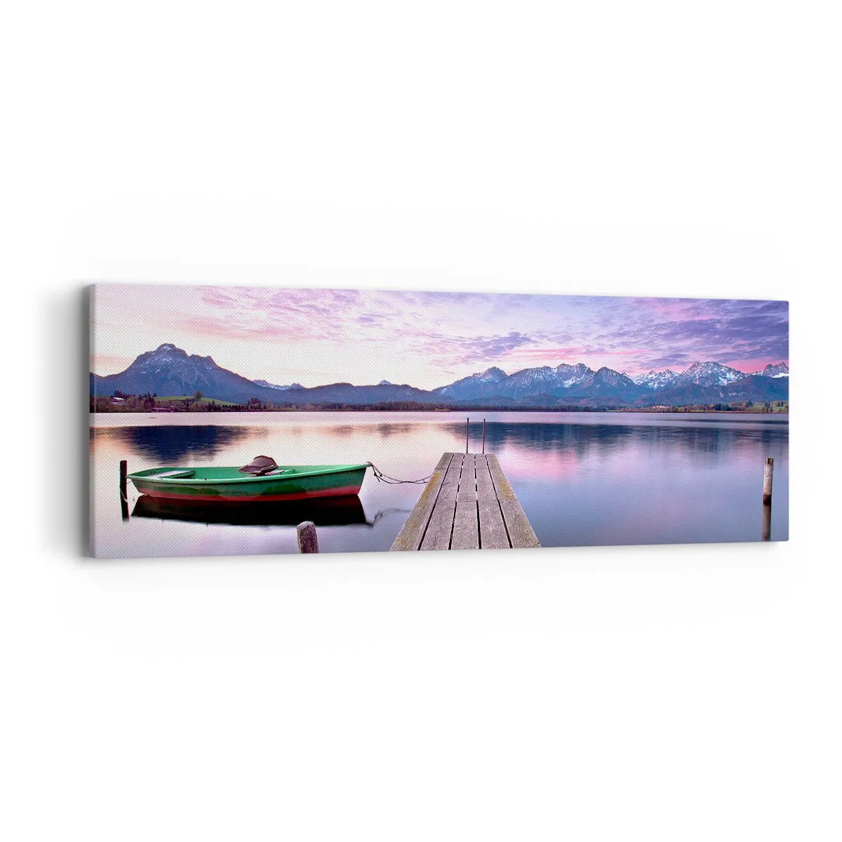 Canvas picture - Friendly Silence - 90x30 cm